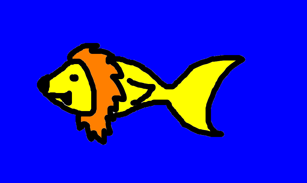 Casal peixe (pintado) - Desenho de luiz_peixe - Gartic