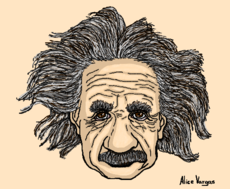 Albert Einstein p/ Lopez