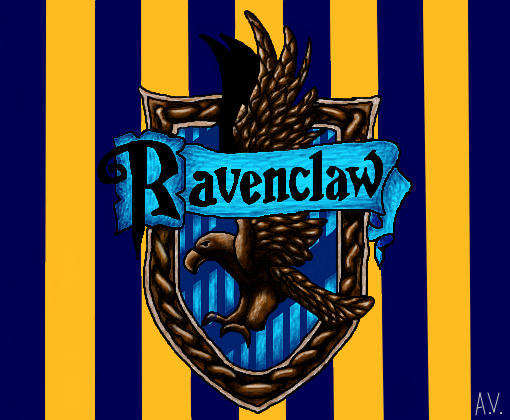 Ravenclaw - Corvinal - Desenho de moon_potter - Gartic