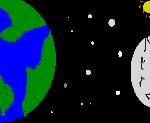 Terra no espaço