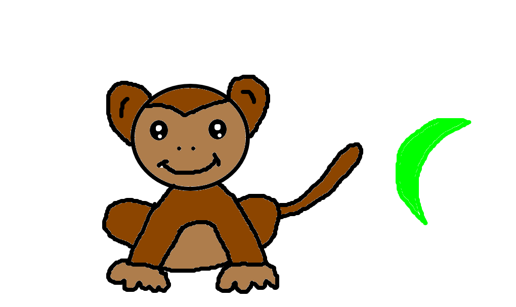 Macaco - Desenho de izara - Gartic