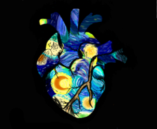 coração de Van Gogh<3