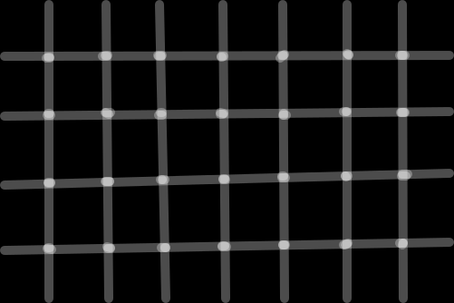 Ilusão de ótica - Conte os pontos pretos - Você consegue vê- los?