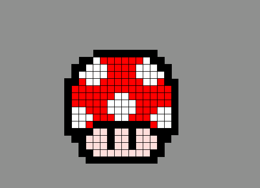 Red Mushroom Pixel