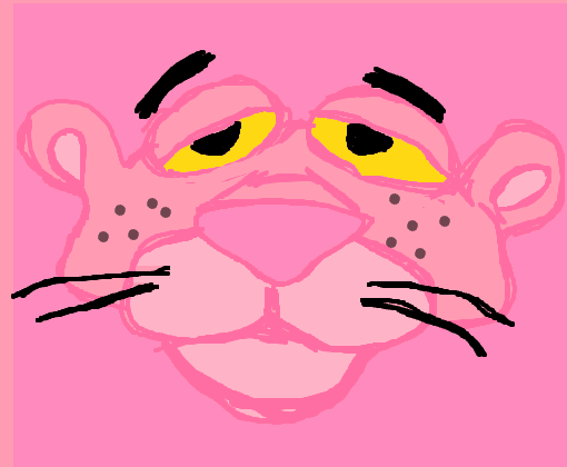 A pantera cor-de-rosa