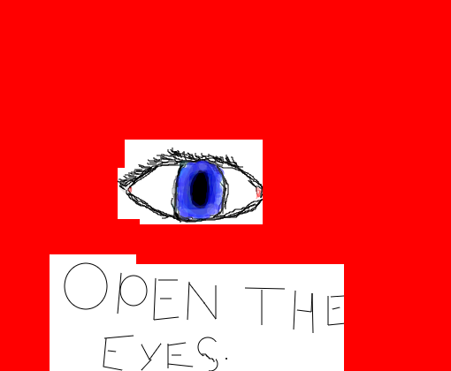 Open the eyes