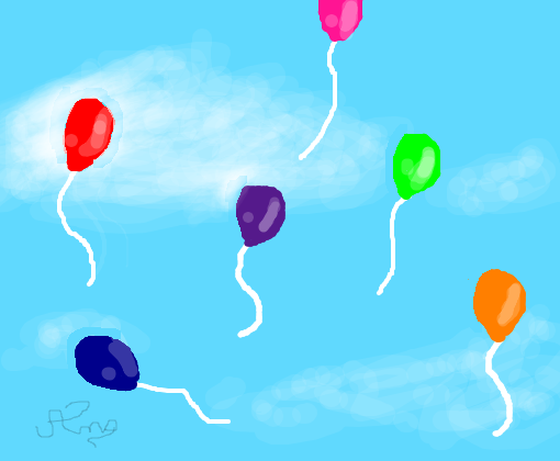 balões 