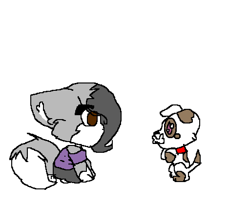 Violeta Fox Br e Cãozinho
