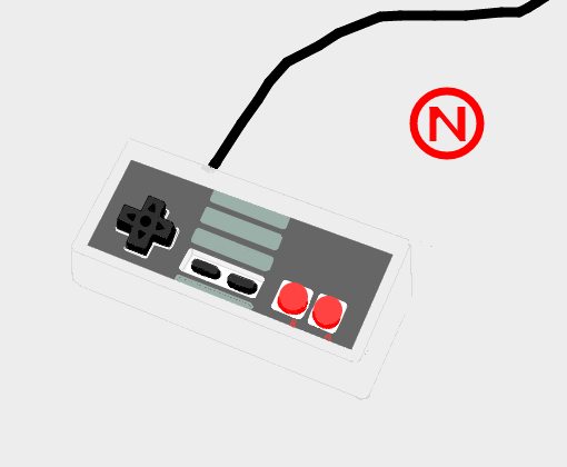 Controle Nintendo 8 bits