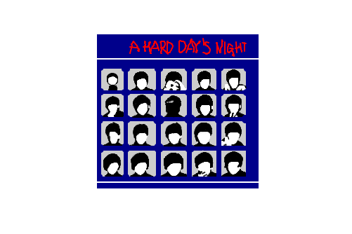 [Redesign]The Beatles - A Hard Day\'s Night