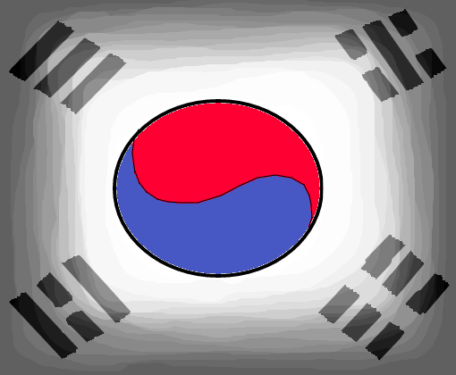 corea do sul bandeira