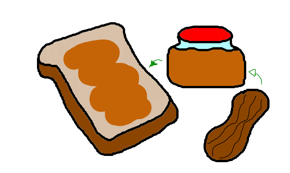 pasta de amendoim