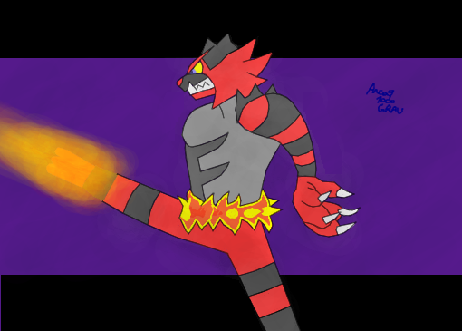 Blaze Kick Incineroar