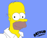 Homer Simpson by arthurfg