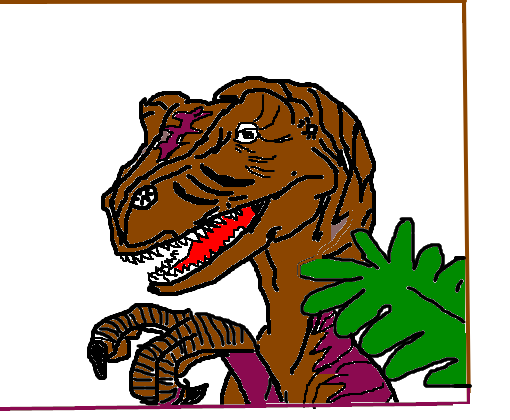Dinossauro rei - Desenho de l1252 - Gartic