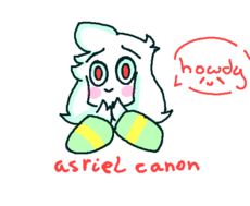 asriel canon