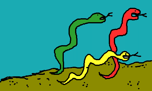 serpentes de areia