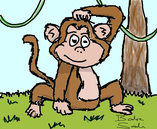 Macaco-prego - Desenho de flowbell_games - Gartic