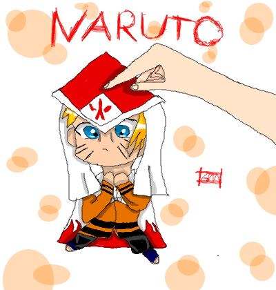 Naruto Hokage Chibi P/BiaNada - Desenho de babi_m_e - Gartic