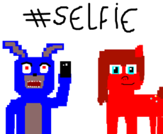 selfie com marionett_girl_