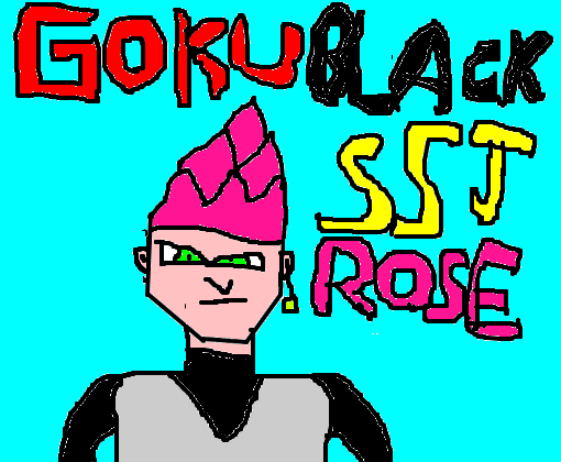 goku black ssj rose