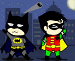 Batman e Robin - Chibi