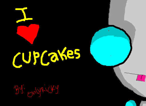 Gir Loves Cupcakes