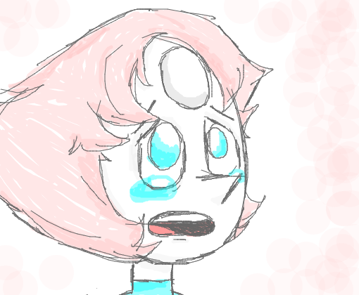 Pearl crying