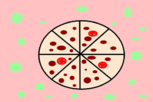 Uma pizza