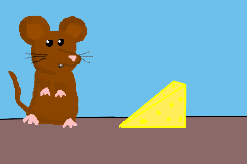 O rato e seu queijo