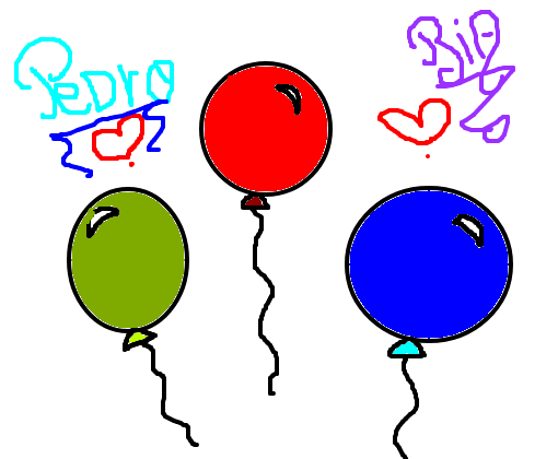 balões 