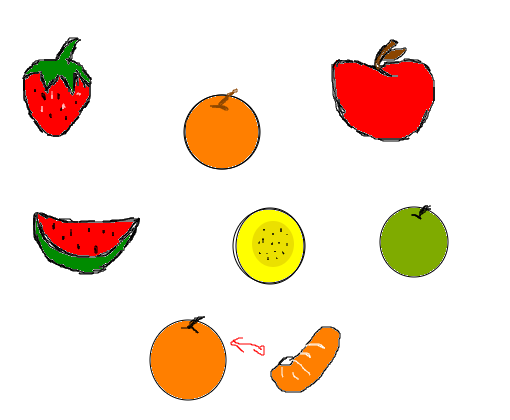 Frutas,Treino O.O
