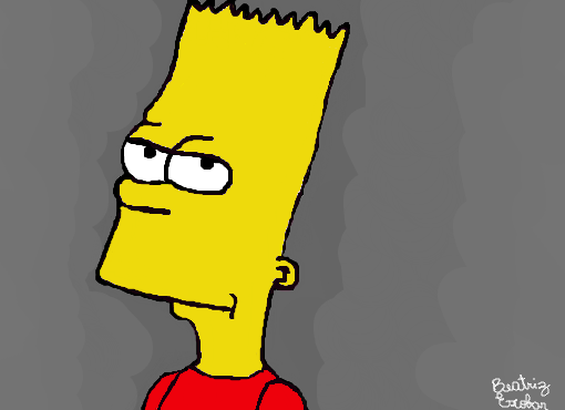 Old Bart Simpson 