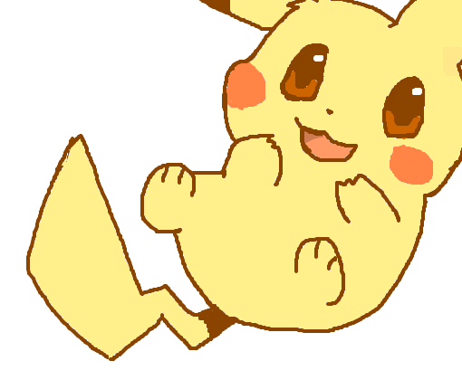 Pikachu Bebe Kawaii Desenho De Biel Hum Gartic