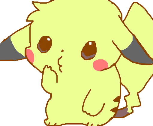 Pikachu Kawaii - Desenho de miguichan - Gartic