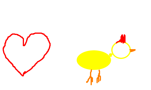 coração de frango