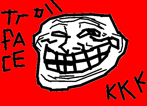 trollface - Desenho de fe_beck - Gartic