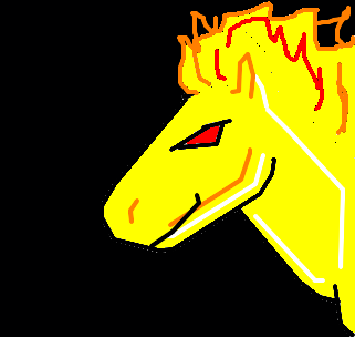 cavalo de fogo