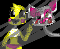 Toy Chica And Mangle