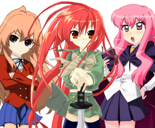 Taiga, Louise e Shana