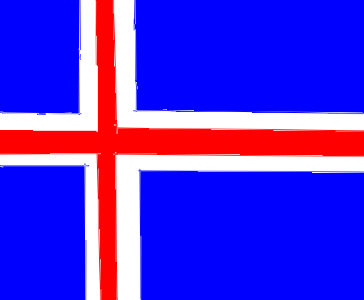 bandeira da Islândia