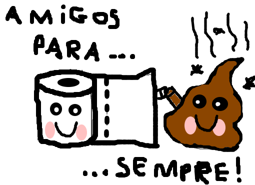 AMIGOS PARA SEMPRE ( no mouse ) - Desenho de whatahell3 - Gartic