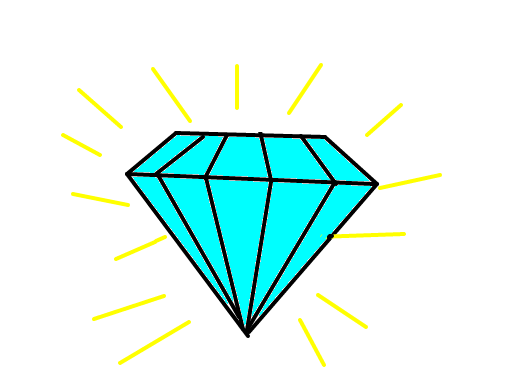 diamante simples - Desenho de nih_s2 - Gartic