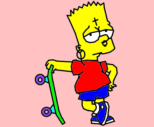 Bart Simpson (sad boy) - Desenho de gabriel_spw - Gartic