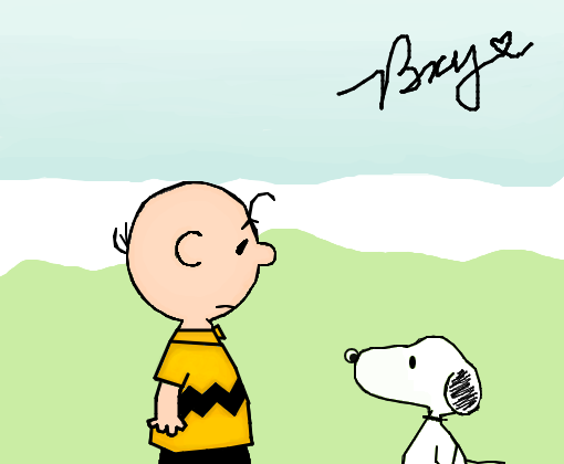 Meu amigo Charlie Brown xD