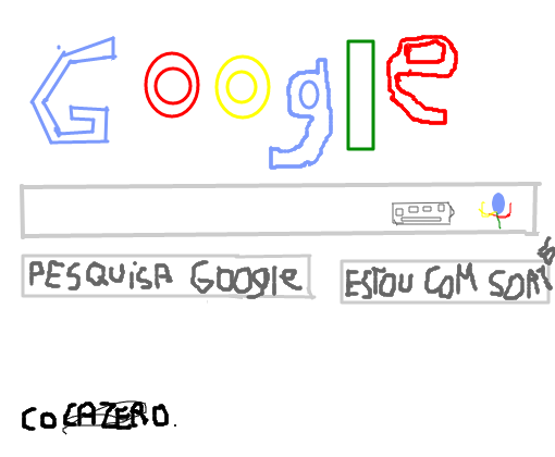 Pesquisa no Google - Desenho de c0ca_zer0 - Gartic