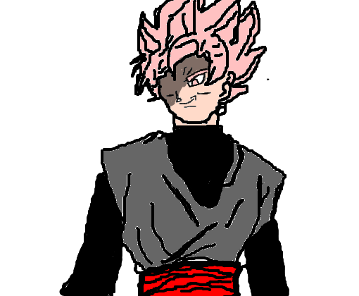 Goku black ssj rosé - Desenho de perfect_gael - Gartic