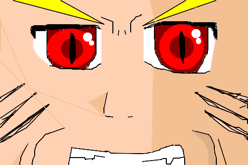 Naruto c/ selo liberado - Desenho de caah_ariane - Gartic