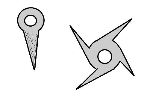 kunai - Desenho de zx_obito_zx - Gartic