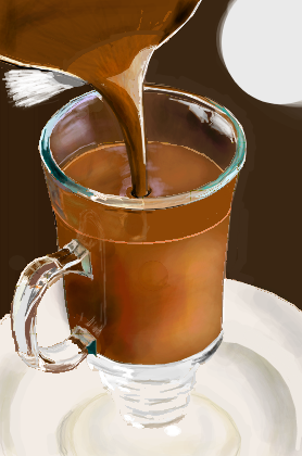 chocolate quente 